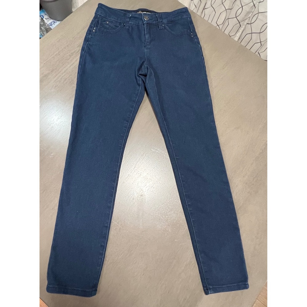 Royalty for Me WannaBettaButt Skinny Jeans Dark Indigo Blue Stretch Denim Size 6